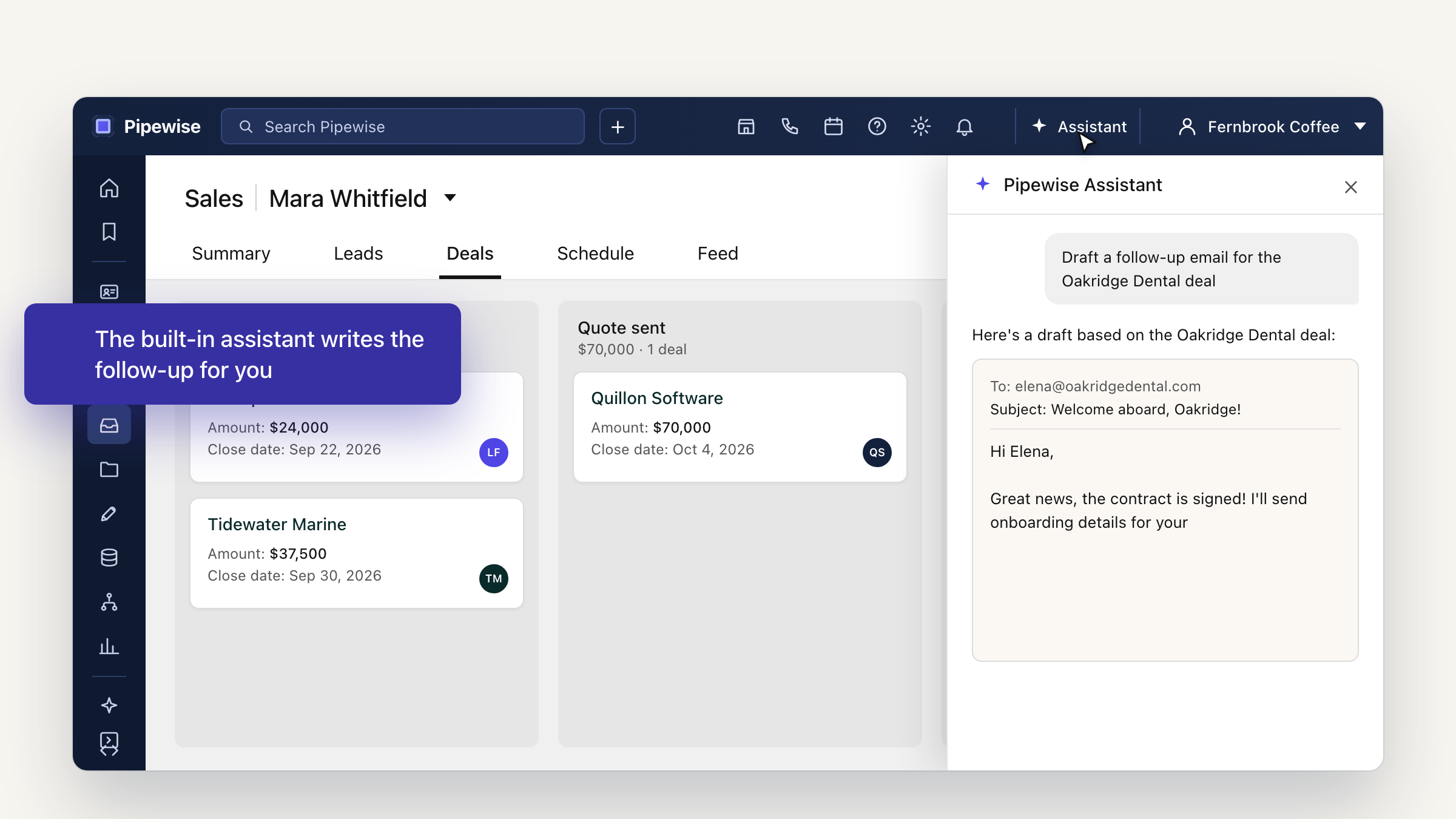 Pipewise CRM